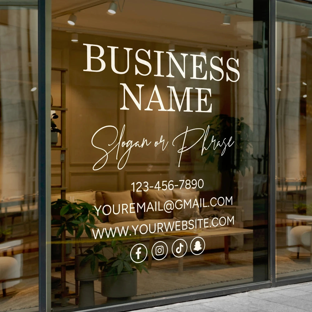 window vinyl stickers in dubai
