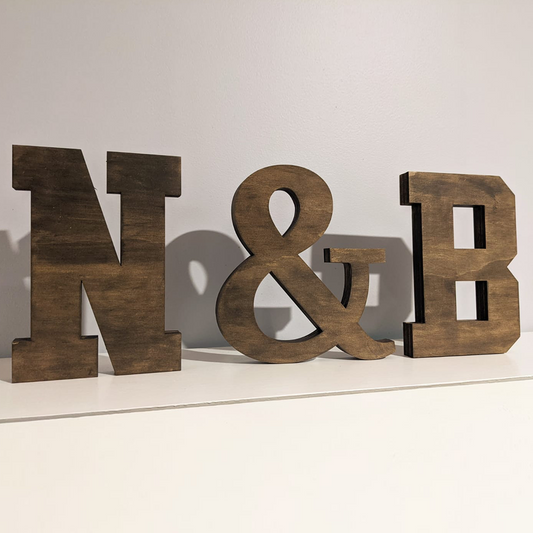 wooden letters